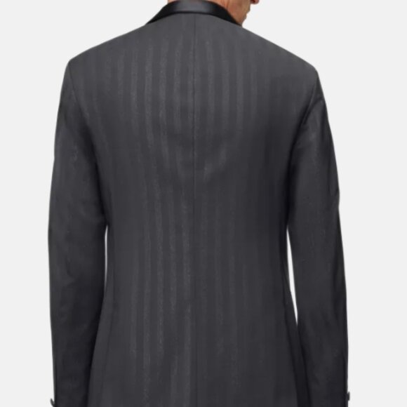 BNWT AW24 DRYKORN BELAZO STRIPED DINNER JACKET 50 - Picture 11 of 12
